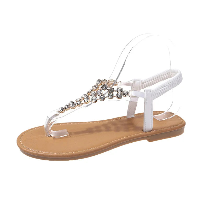 Sandalias Transparente Glam