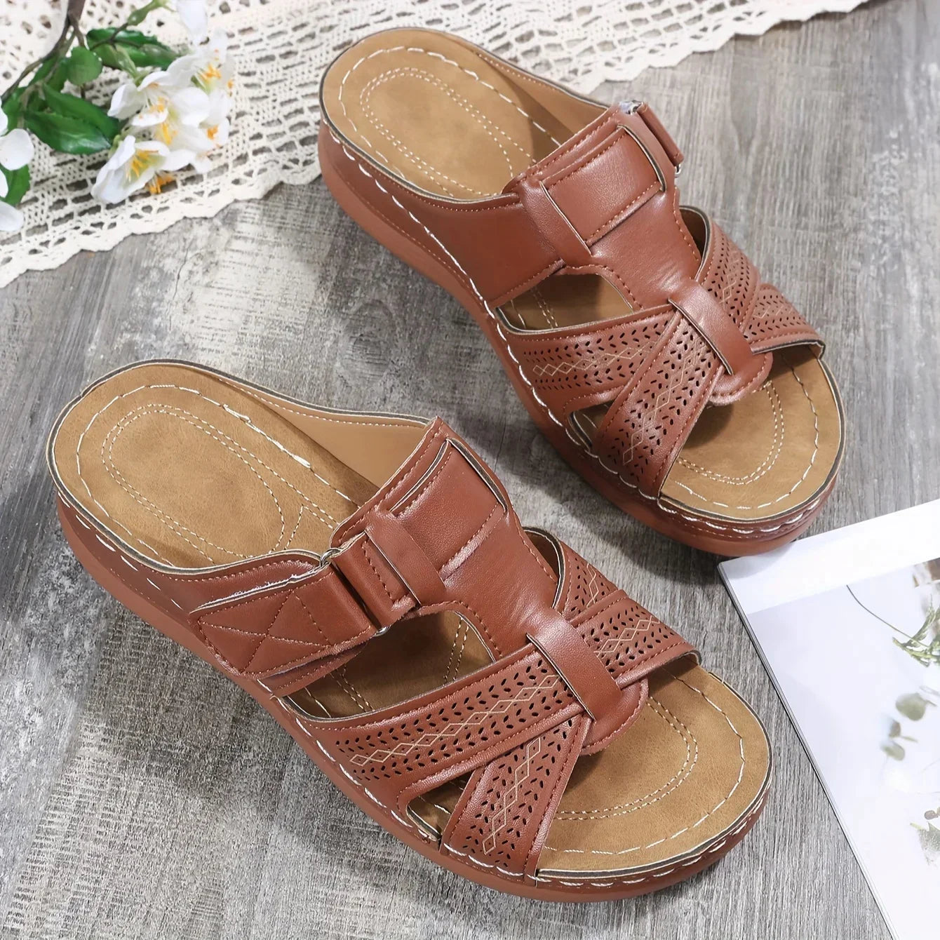 Sandalias Constanza Cuña