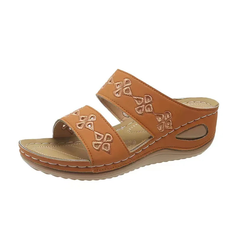 Sandalias Bordado Provenzal