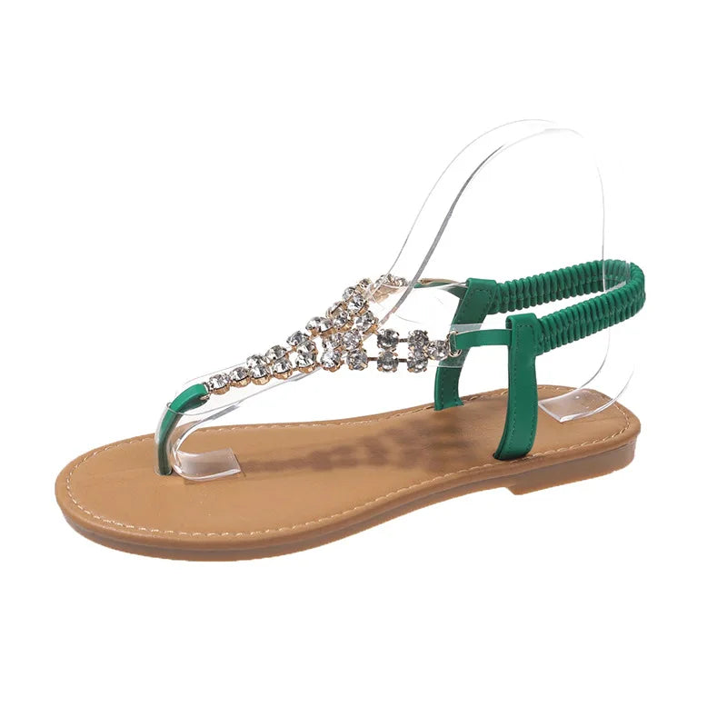 Sandalias Transparente Glam
