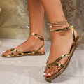 Sandalias Ibiza Dorada