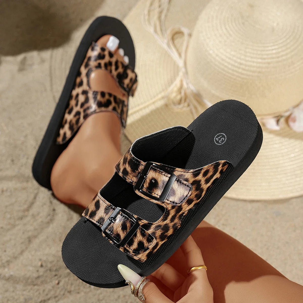 Sandalias Salvaje Print